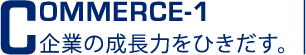 commerce-1 企業の成長力をひきだす。